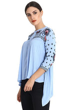 Load image into Gallery viewer, Rena Love Bat Sleeve Embroidered Blouse