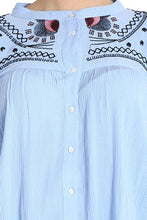 Load image into Gallery viewer, Rena Love Bat Sleeve Embroidered Blouse