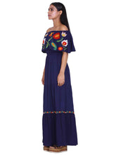 Load image into Gallery viewer, Rena Love Bardot Embroidered Dress