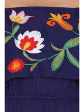 Load image into Gallery viewer, Rena Love Bardot Embroidered Dress