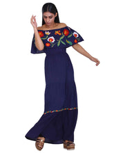 Load image into Gallery viewer, Rena Love Bardot Embroidered Dress
