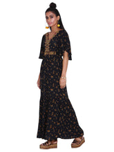 Load image into Gallery viewer, Rena Love Black Maxi Dress