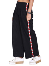Load image into Gallery viewer, Rena Love Black Pleated Flared Pants