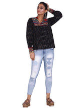 Load image into Gallery viewer, Rena Love Charlotte Ikat Blouse