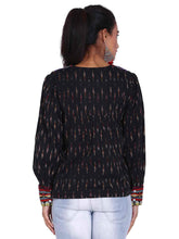 Load image into Gallery viewer, Rena Love Charlotte Ikat Blouse
