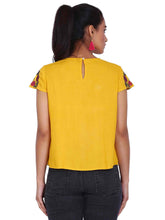 Load image into Gallery viewer, Rena Love Charm Floral Embroidered Blouse