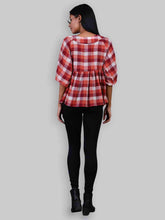 Load image into Gallery viewer, Rena Love Cruising Together Checks blouse