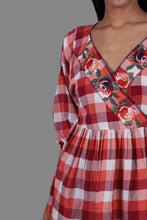 Load image into Gallery viewer, Rena Love Cruising Together Checks blouse