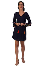 Load image into Gallery viewer, Rena Love Balloon Sleeve Embroidered Dress