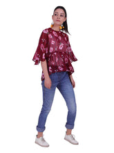 Load image into Gallery viewer, Rena Love Beach Bliss Printed Top
