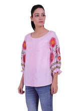 Load image into Gallery viewer, Rena Love Baby Pink Embroidered Blouse