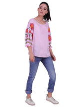 Load image into Gallery viewer, Rena Love Baby Pink Embroidered Blouse