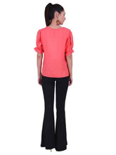 Load image into Gallery viewer, Rena Love Broderie Scalloped Edge Blouse
