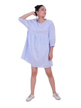 Load image into Gallery viewer, Rena Love Broderie Mini Shift Dress