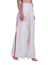 Load image into Gallery viewer, Rena Love Contrast Side Embroidered Stripe Trouser