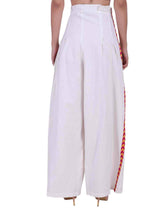 Load image into Gallery viewer, Rena Love Contrast Side Embroidered Stripe Trouser