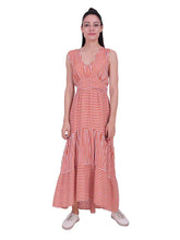 Load image into Gallery viewer, Rena Love Blush Mixed Stripes Dress