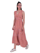 Load image into Gallery viewer, Rena Love Blush Mixed Stripes Dress