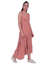 Load image into Gallery viewer, Rena Love Blush Mixed Stripes Dress