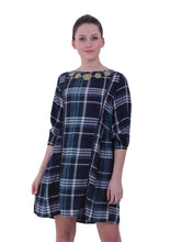 Load image into Gallery viewer, Rena Love all over check Dress