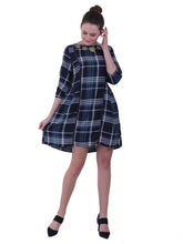 Load image into Gallery viewer, Rena Love all over check Dress
