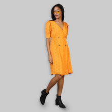 Load image into Gallery viewer, Rena Love Cone flower Wrap Style Dress