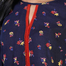 Load image into Gallery viewer, Rena Love Blue Floral Printed Top