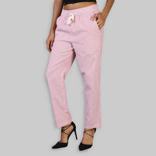 Load image into Gallery viewer, Rena Love Blush Stripes Trouser