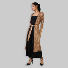 Load image into Gallery viewer, Rena Love Color me Gold Shrug