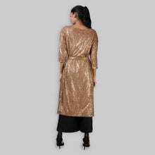 Load image into Gallery viewer, Rena Love Color me Gold Shrug