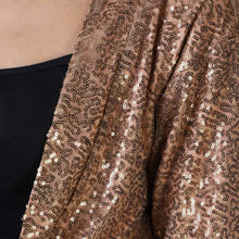 Load image into Gallery viewer, Rena Love Color me Gold Shrug
